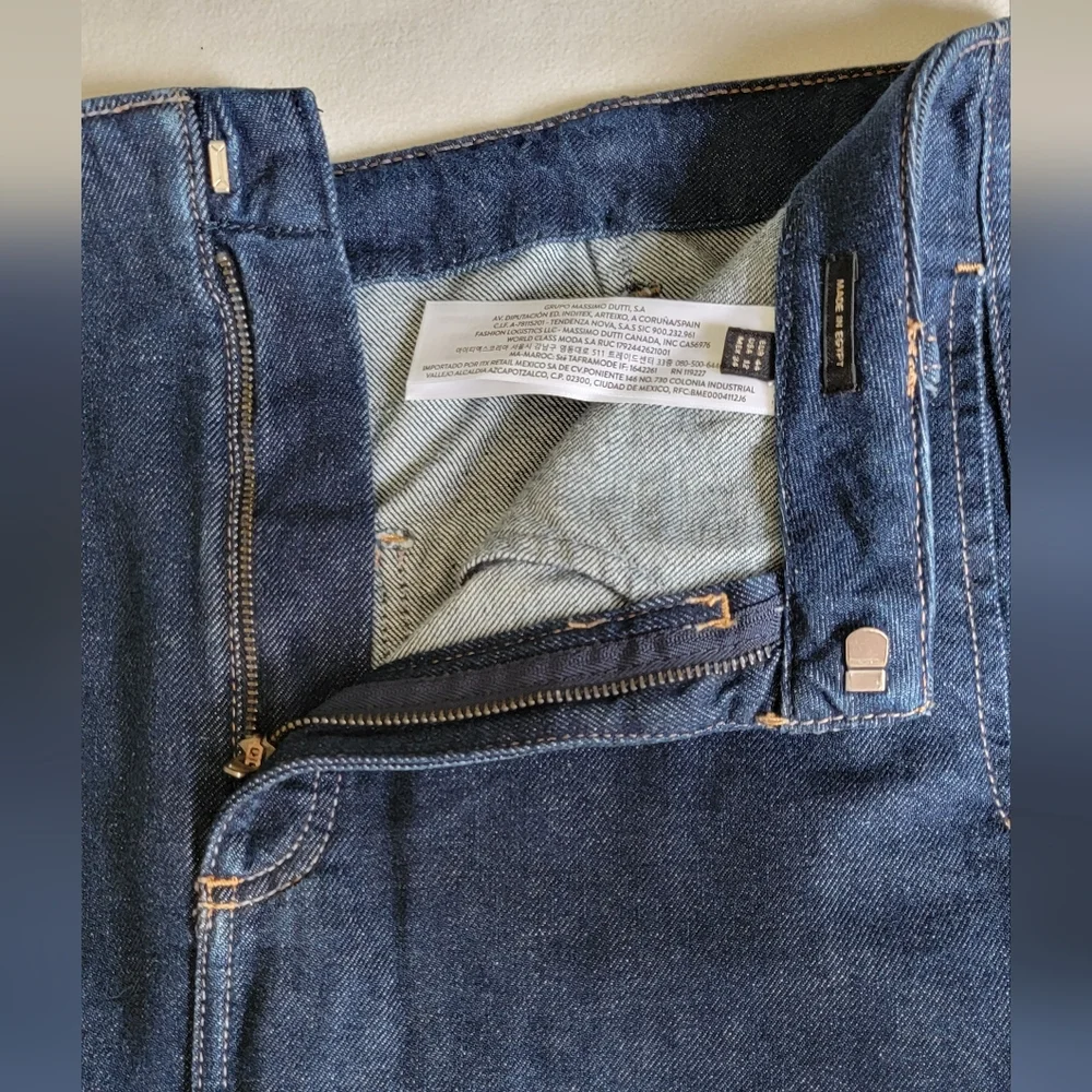 Zara/Massimo Dutti Denim Skirt, size 12 - Picture 9 of 16